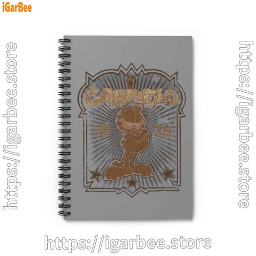 0 1978 garfield brown notebook