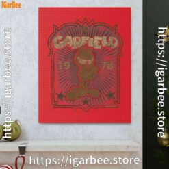 0 1978 garfield red canvas