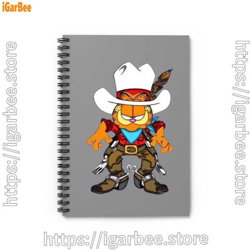 0 cowboy garfield what do need brown notebook