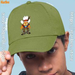 0 cowboy garfield what do need green hat