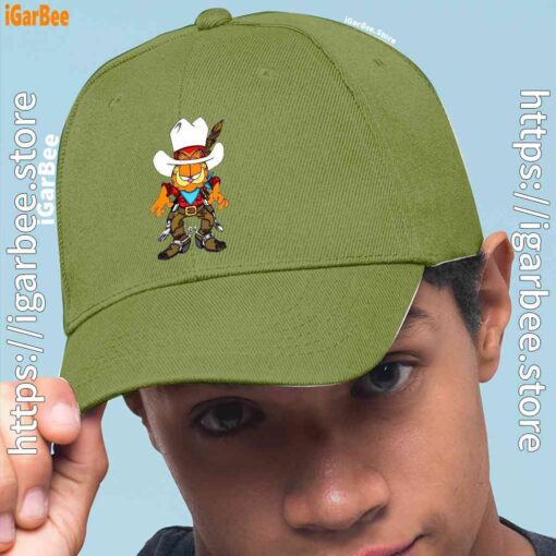 0 cowboy garfield what do need green hat