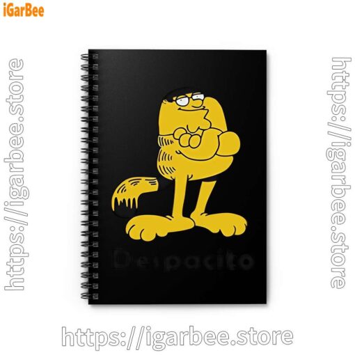 0 despacito garfield peter griffin black notebook