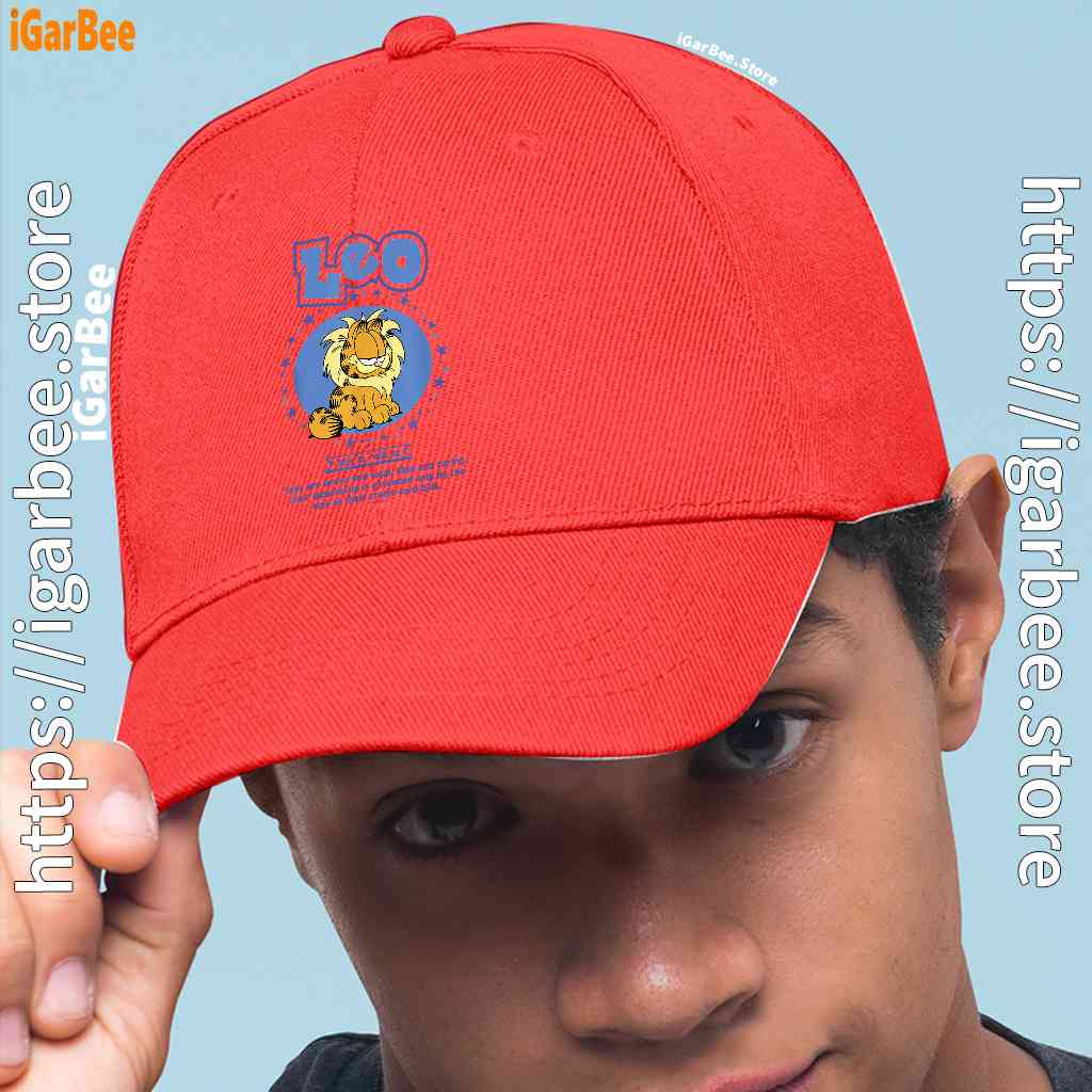garfield leo zodiac sign horoscope humor red hat garfield leo zodiac sign horoscope humor red hat