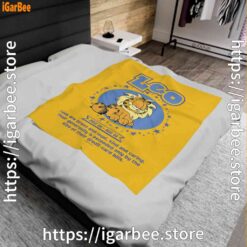 0 garfield leo zodiac sign horoscope humor yellow blanket