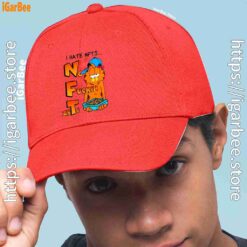 0 garfield nft red hat