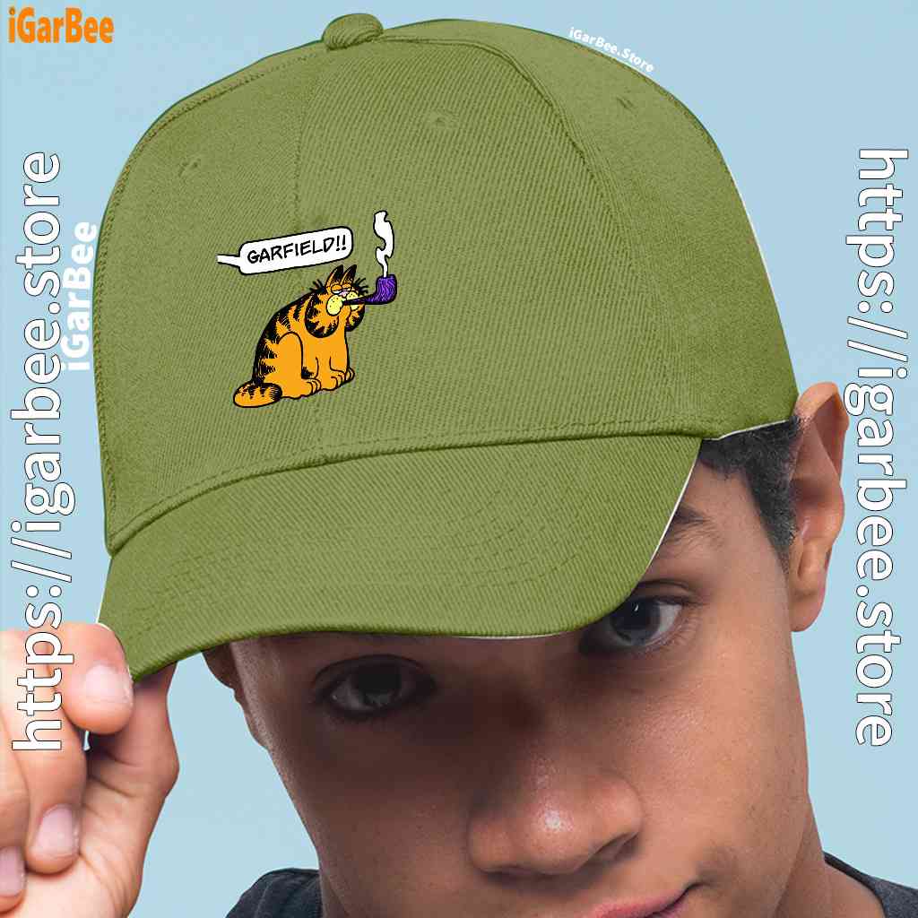 garfield pipe green hat garfield pipe green hat