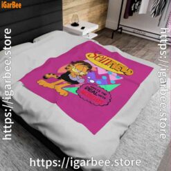 0 garfield seinfeld pink blanket