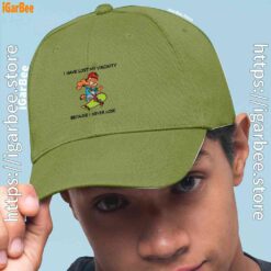 0 garfield virginity green hat