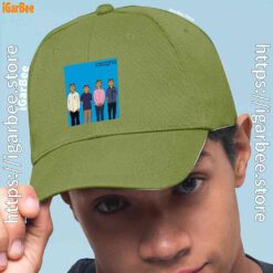 0 garfield weezer green hat