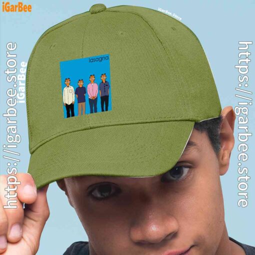 0 garfield weezer green hat