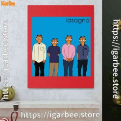 0 garfield weezer red canvas
