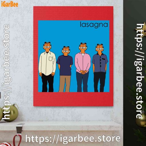0 garfield weezer red canvas