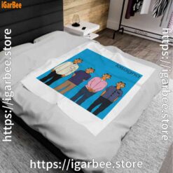 0 garfield weezer white blanket