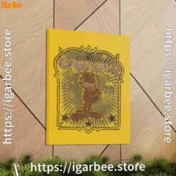 1 1978 garfield yellow canvas