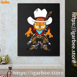 1 cowboy garfield what do need black canvas