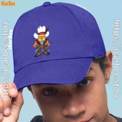 1 cowboy garfield what do need blue hat men