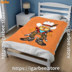 1 cowboy garfield what do need orange blanket