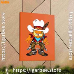 1 cowboy garfield what do need orange canvas
