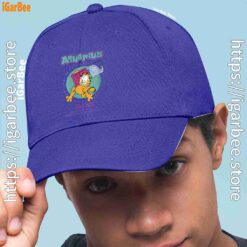 1 garfield aquarius blue hat