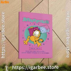 1 garfield aquarius pink canvas