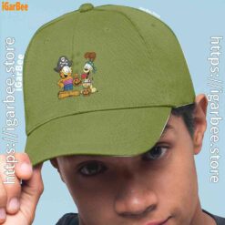 1 garfield halloween odie pirates green hat