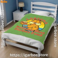 1 garfield lasagna natures most perfect food green blanket