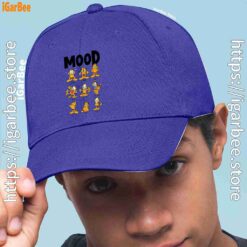1 garfield mood blue hat