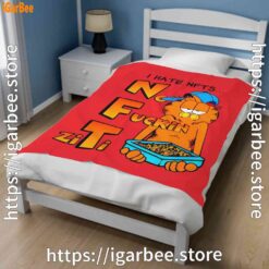 1 garfield nft red blanket