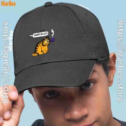 1 garfield pipe black hat