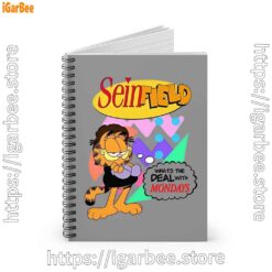 1 garfield seinfeld brown notebook