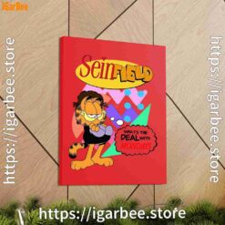 1 garfield seinfeld red canvas
