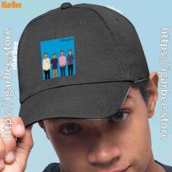 1 garfield weezer black hat