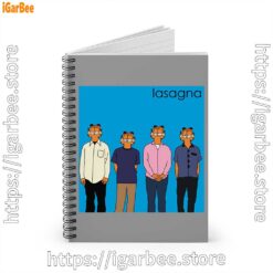 1 garfield weezer brown notebook