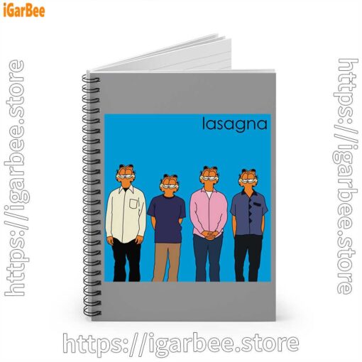 1 garfield weezer brown notebook