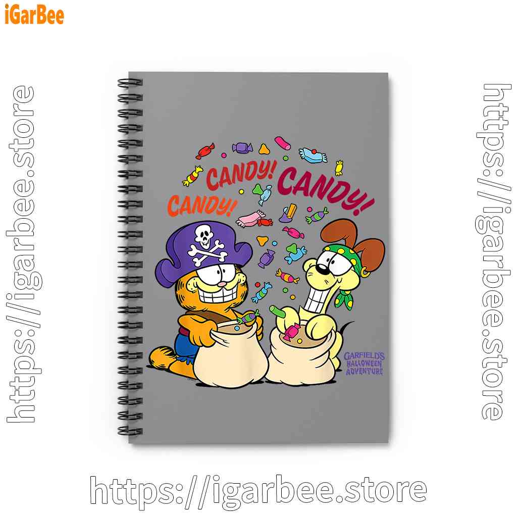 halloween garfield eat candy its lifestyle brown notebook halloween garfield eat candy its lifestyle brown notebook