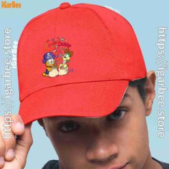 1 halloween garfield eat candy it’s lifestyle red hat