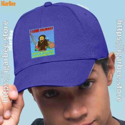 1 love celibacy garfield blue hat