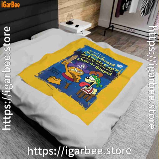 1 ripple junction garfield arrr yellow blanket