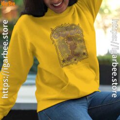 1978 garfield yellow hoodie for women