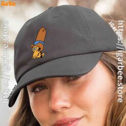 2 cowboy garfield smile on the day women black hat