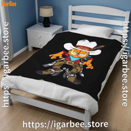 2 cowboy garfield what do need black blanket