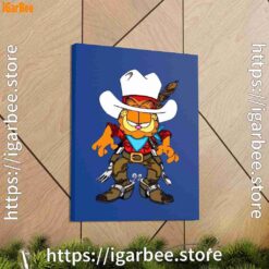 2 cowboy garfield what do need blue canvas