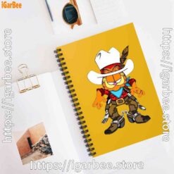 2 cowboy garfield what do need yellow notebook