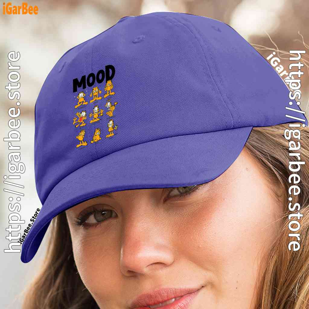 garfield mood blue hat women garfield mood blue hat women