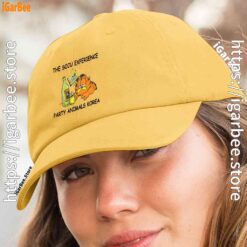 2 garfield soju yellow hat