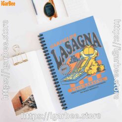 2 garfield vintage the slice garfields lasagna blue notebook