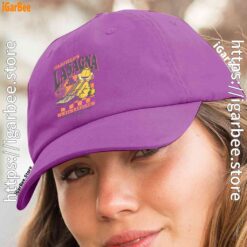 2 garfield vintage the slice garfields lasagna purple hat