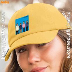 2 garfield weezer yellow hat