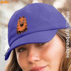2 hausu garfield blue hat women