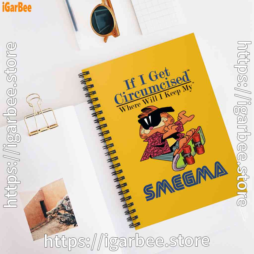 if i get circumcised garfield yellow notebook if i get circumcised garfield yellow notebook